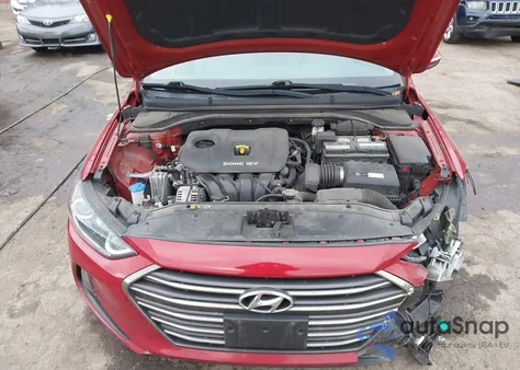 2017 Hyundai Elantra Limited z USA, uszkodzony, nr VIN 5NPD84LF9HH060827